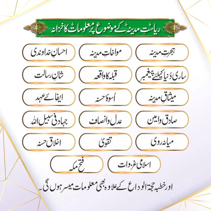 Riyasat-e-Madina Book | Seerat Book Series
